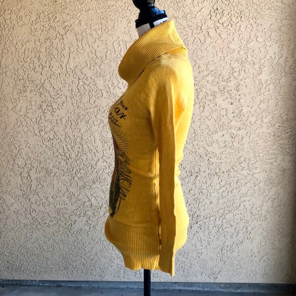 Lang Feng Fashion Graphic Sweater size Small - Picture 3 of 8